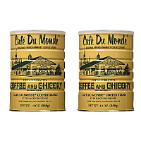 Cafe Du Monde Chicory Decaffeinated Coffee 13 oz 2 Pack