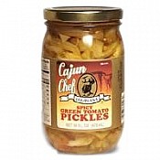 Cajun Chef Green Tomato Pickles 16 oz