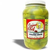 Cajun Chef Imported Golden Greek Peperoncini Gallon