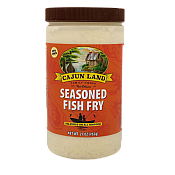 Cajun Land Seasoned Fish Fry 27 oz