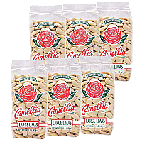 Camellia Brand Dry Large Lima Beans 1lb - 6 pack