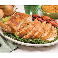 Cajun Deboned Chicken Stuffed with Dirty Rice