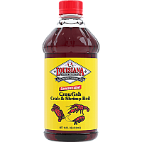 Louisiana Fish Fry Crawfish Crab & Shrimp Boil Liquid 16 oz