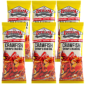 Louisiana Fish Fry Crawfish Crab & Shrimp Boil 16 oz - Pack of 6