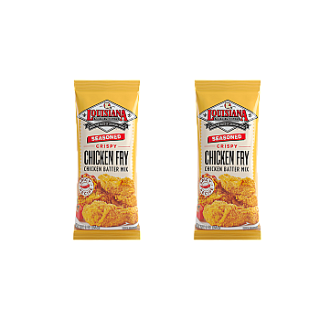 Louisiana Fish Fry Seasoned Chicken Fry 9 oz Pack of 2