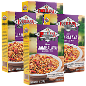 Louisiana Fish Fry Jambalaya Mix 7.5 oz Pack of 4