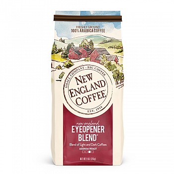 New England Coffee Eyeopener Blend Ground 9 oz