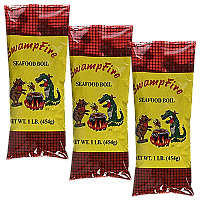 Swamp Fire Seafood Boil 1 lb Pack of 3