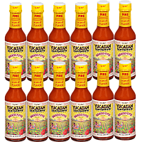 TryMe Yucatan Sunshine Habanero Sauce 5 oz Pack of 12